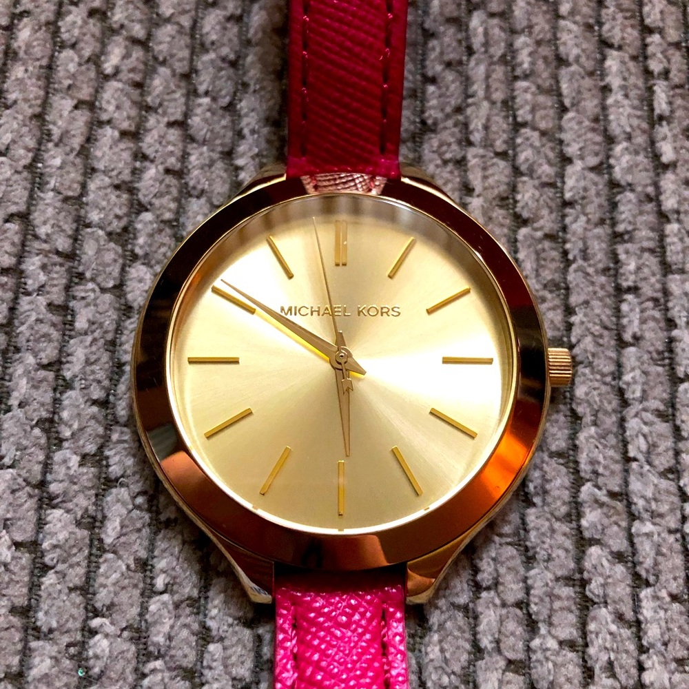Pink/Gold REAL Michael Kors Watch